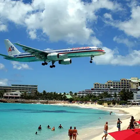 St. Martin, Maho Beach